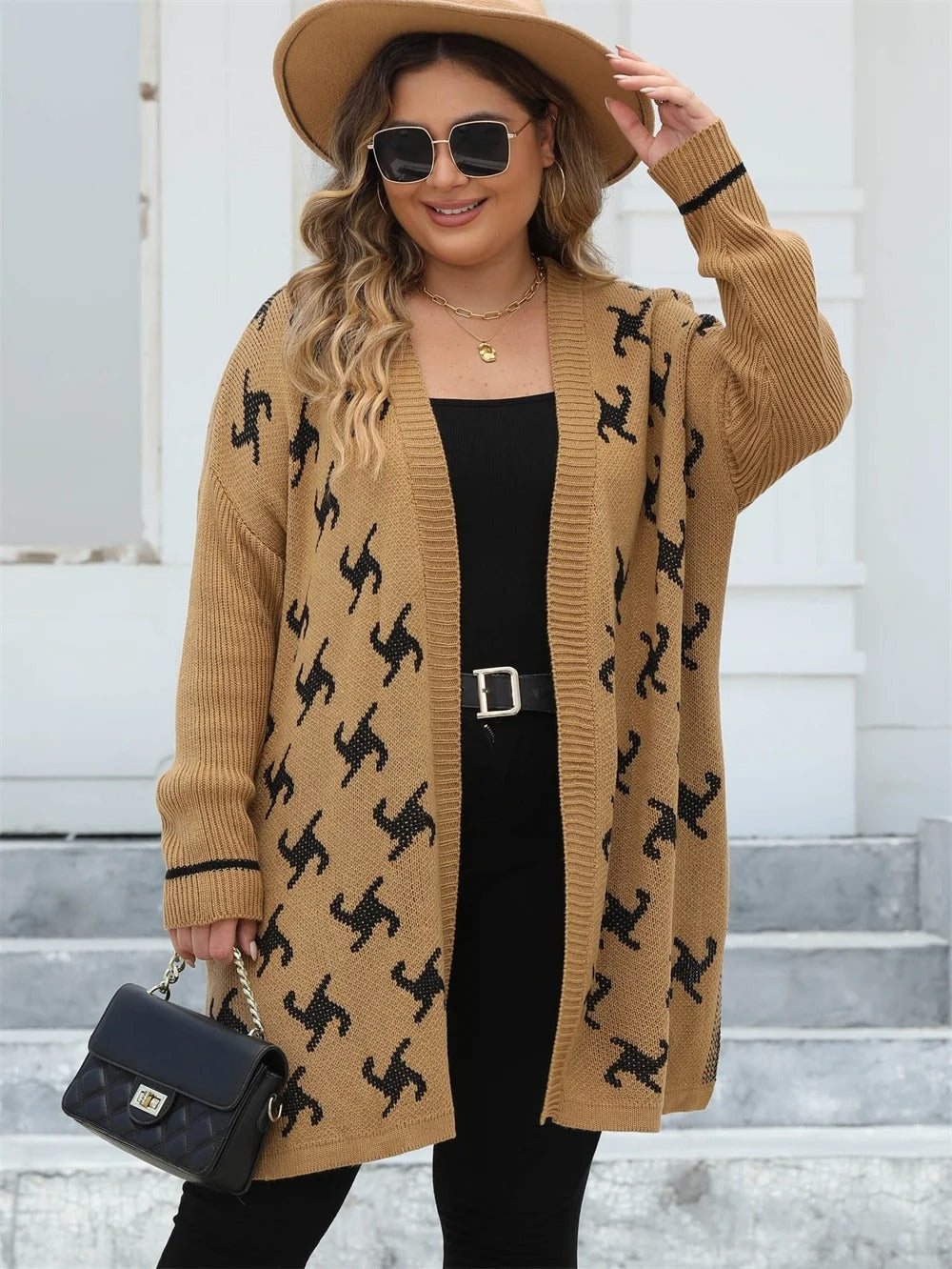 Cardigan Plus Size Tricot Tábata